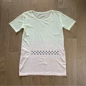 Unisex Gradient Mesh Tshirt